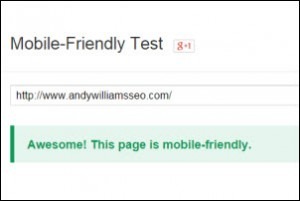 Mobile Friendly
